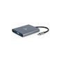 Концентратор Cablexpert USB-C 6-in-1 (Hub3.1/HDMI/VGA/PD/card-reader/audio) (A-CM-COMBO6-01) - зменшене зображення 1