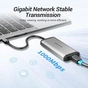 Концентратор Vention USB-C 3-Port, RJ-45, PD, 0.15 m (TGDHB) - уменьшенное изображение 5