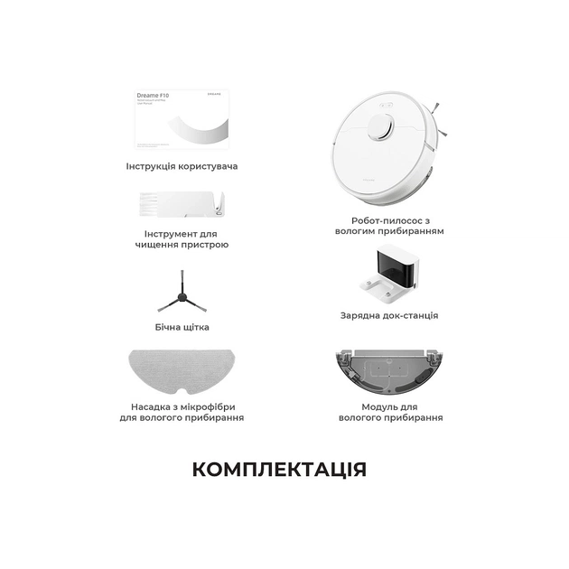 Пылесос Dreame F10 White (RLF11SA) - изображение 7
