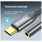 Перехідник USB-C to 3.5mm F 0.14m gray ColorWay (CW-AD-CJ) - preview 12