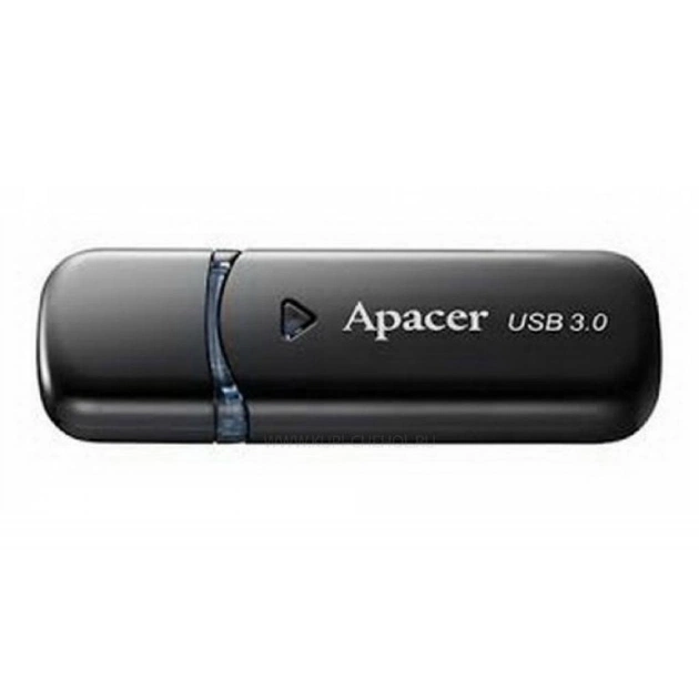 USB флеш накопитель Apacer 64GB AH355 Black USB 3.0 (AP64GAH355B-1) - изображение 1