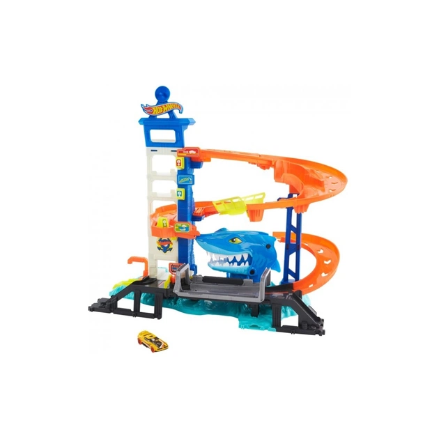 Автотрек Hot Wheels Втеча від лютої акули (HDP06) - изображение 1