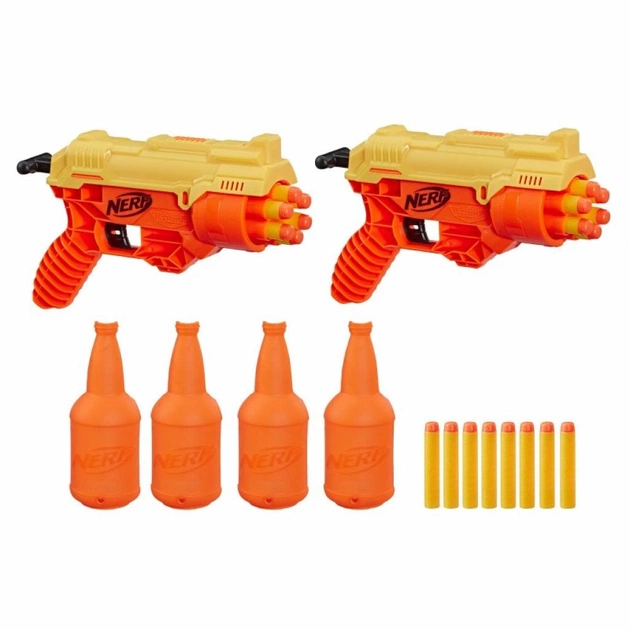 Іграшкова зброя Hasbro Nerf Wolf Alfa Strike Cobra RC-6 з мішенями (2 бластери) (E7565) - изображение 1