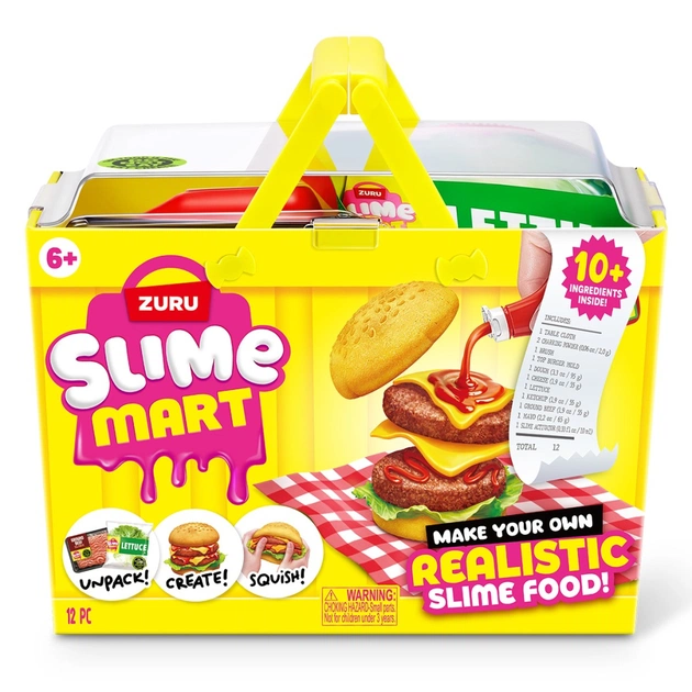 Ігровий набір Slime Mart Shopping Basket Бургер (15905A) - зображення 1
