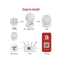 Датчик руху EMOS H5020 IP20 ZigBee (H5020) - зменшене зображення 10