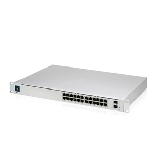 Комутатор мережевий Ubiquiti USW-24-POE зображення 1