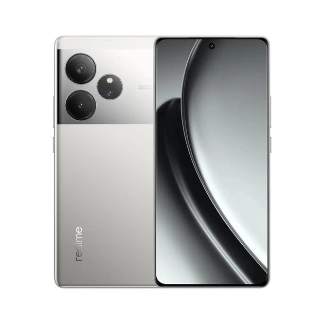 Мобільний телефон realme GT 6 16/512GB Fluid Silver - изображение 1