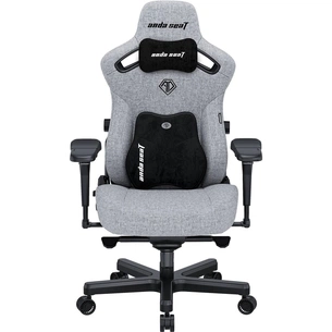 Крісло для геймерів Anda Seat Kaiser 3 Pro Size XL Fabric Gray (AD12YDC-XL-01-G-PV/F-G02) изображение 1