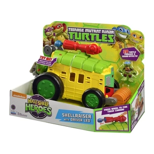 Бойовий транспорт TMNT Малыши Черепашки-Ниндзя Фургон с фигуркой Лео (96776) зображення 1