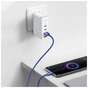 Дата кабель USB AM to USB-C 2.0m 6A 100W blue Baseus (CAJY000503) - уменьшенное изображение 8