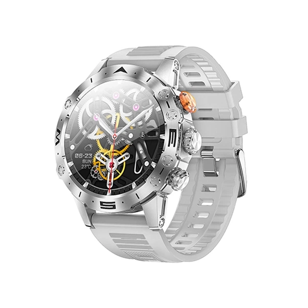 Смарт-годинник HOCO Y20 Smart sports watch(call version) Silver (6942007619417) - зображення 1