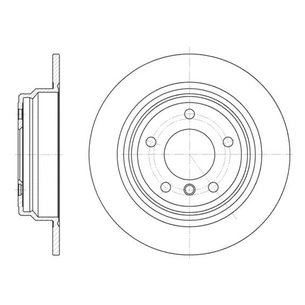 Гальмівний диск REMSA 6554.00 зображення 1