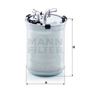 Фільтр паливний Mann WK823/2 зображення 1