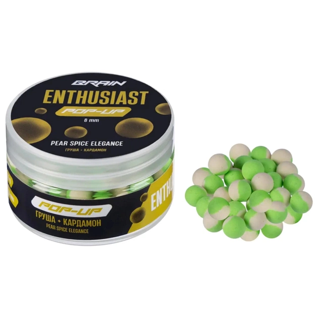 Бойл Brain Enthusiast Pop-Up Pear Spice Elegance (Груша-Кардамон) 8mm 15g (1858.11.83) - изображение 1