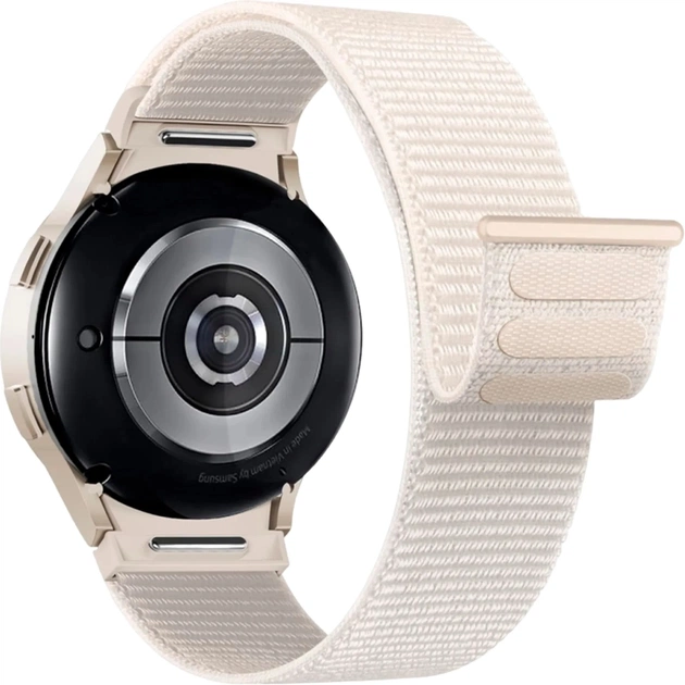 Ремінець до смарт-годинника Armorstandart Nylon Band Samsung Watch 8 / 8 Classic (20x113 mm) Starlight (ARM87366) - зображення 1