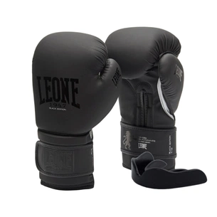 Боксерські рукавички Leone GN059 Black/White 12 унцій (GN059_Bl/White_12oz) зображення 1