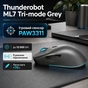 Мышка Thunderobot ML7 Tri-mode Grey (6932066316082) - уменьшенное изображение 6