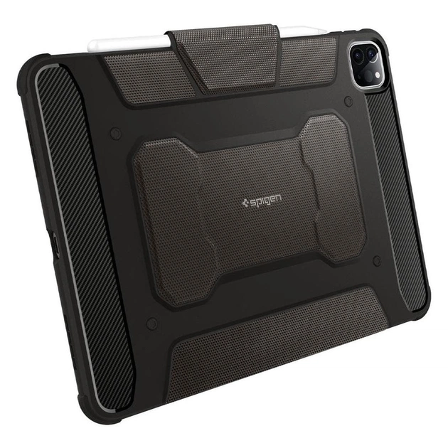 Чохол до планшета Spigen Apple iPad Pro 11"(2022/2021/2020/2018) Rugged Armor Pro, Gunmetal (ACS01025) - picture 5