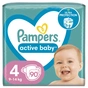 Підгузки Pampers Active Baby Maxi 4 (9-14 кг) 90 шт. (8001090950376) - зменшене зображення 1