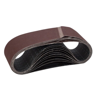 Наждачний папір Sigma стрічка кільцева 75x533мм P180 (10шт) (9152161) зображення 1