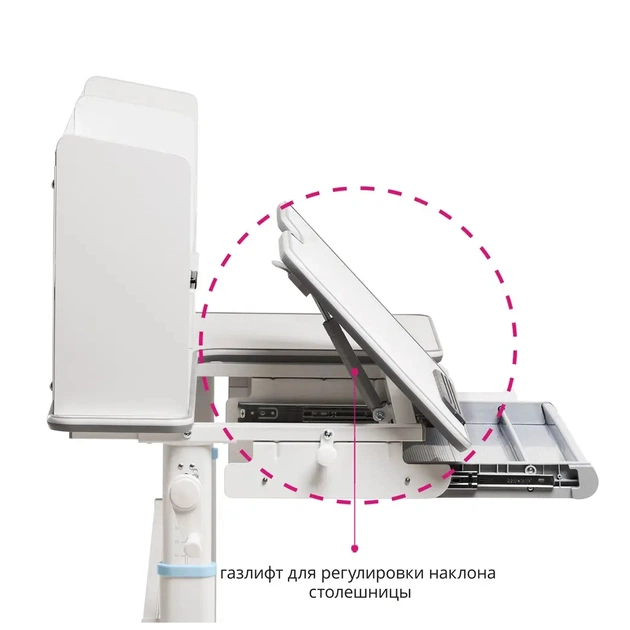 Парта FunDesk (1+1+1) (FIORE II BLUE) - picture 7