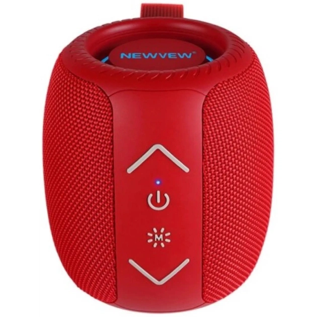 Акустическая система NEWVEW NV-9242 BT/USB/TF/FM/TWS Red (NWVW-NV-9242-RD) - изображение 1