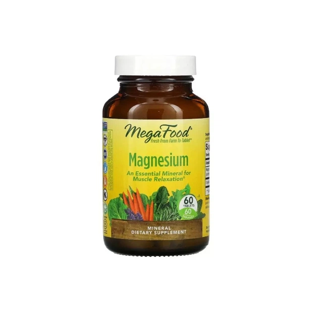 Мінерали MegaFood Магній, Magnesium, 60 таблеток (MGF-10187) - изображение 1