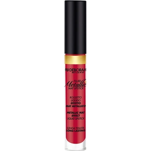 Помада для губ Deborah Metallic Mat 02 - Metallic Red (8009518320909) зображення 1