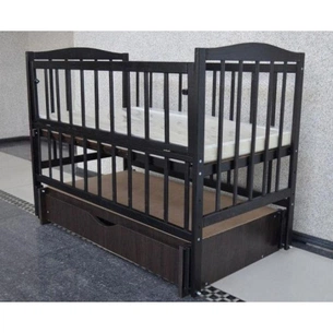 Ліжечко Sofia Eco Color S-5 венге 120*60 (20311) зображення 1
