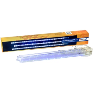 Гірлянда Delux Snowfall C 384LED 8х0.5 м IP44 EN Синя/Прозора (90017980) зображення 1