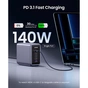 Зарядний пристрій Ugreen 5xUSB 300W Nexode (5хUSB-C) CD333 (90903B) - зменшене зображення 3