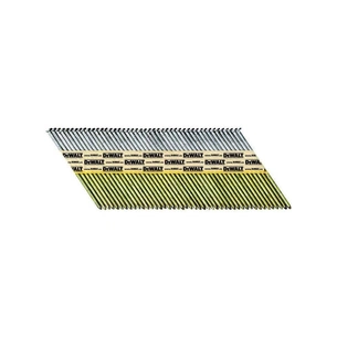 Цвяхи DeWALT оцинковані, DNPT, 63 мм, діам 2.8 мм, кут 33 гр., 2200 шт (DNPT28R63G12Z) зображення 1