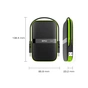 Зовнішній жорсткий диск 2.5" 5TB Silicon Power (SP050TBPHDA60S3K) - зменшене зображення 8