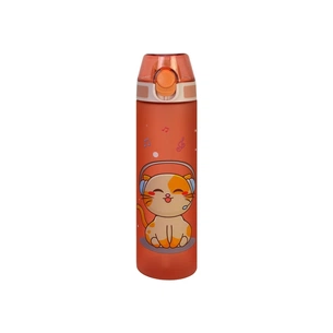 Поїльник-непроливайка Cool For School Cat Vibes, 750 мл, рожева (CF61315) зображення 1