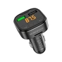 FM модулятор BOROFONE BC43 Flash 2 x USB Black (BC43B) - уменьшенное изображение 4
