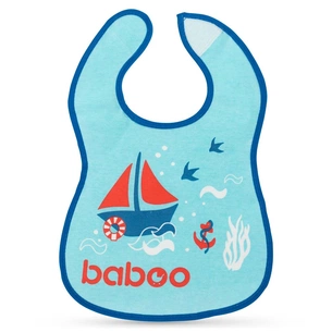Слинявчик Baboo бавовняний Marine, 3+ місяців (синій) (11-011) зображення 1