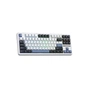 Клавіатура Aula F87 Gasket Greywood V3 Wireless/Bluetooth/USB UA White (6948391208602) - зменшене зображення 2