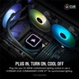 Система рідинного охолодження Corsair iCUE H100x RGB Elite (CW-9060065-WW2) - зменшене зображення 11