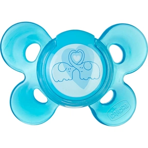Пустушка Chicco Physio Comfort силиконовая 6-16 мес 1шт голубая (74913.21.00.00) зображення 1