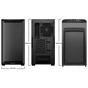 Корпус Be quiet! PURE BASE 501 Airflow з віконцем,чорний (BGW74) - зменшене зображення 9