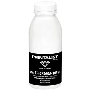 Тонер Printalist HP Enterprise M552/M553, Canon 040, 120г Black (TR-CF360A-105-PL) зображення 1