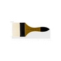 Пензлик для малювання Rosa Щетина флейц, AMBER 2306, №100 (4823098533481) - зменшене зображення 1