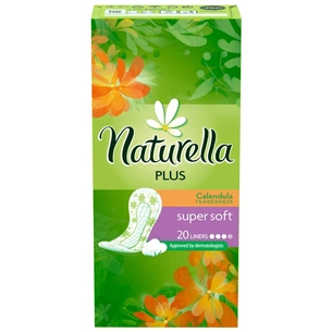 Щоденні прокладки Naturella М'якість календули Plus 20 шт (4015400715092) зображення 1
