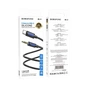 Кабель мультимедійний USB-C to 3.5mm M 1.0m silicone black BOROFONE (6941991114410) - зменшене зображення 4