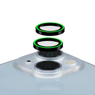 Скло захисне Armorstandart for Camera AR iPhone 15 / 15 Plus Green (ARM76136) зображення 1