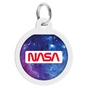 Адресник для тварин WAUDOG Smart ID з QR паспортом "NASA21", коло 25 мм (0625-0148) - уменьшенное изображение 2