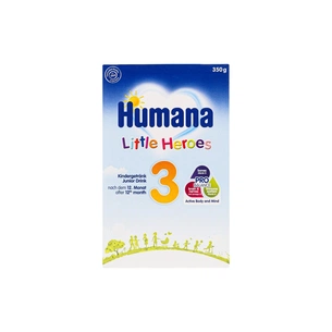 Дитяча суміш Humana Little Heroes 3 молочна з пребіотиками-галактоолігосахаридам (4031244705167) зображення 1