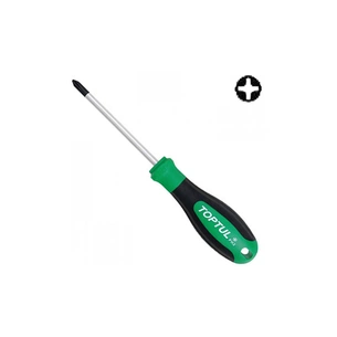 Викрутка Toptul хрест PH2x150 Anti-Slip (FBAD0215) зображення 1