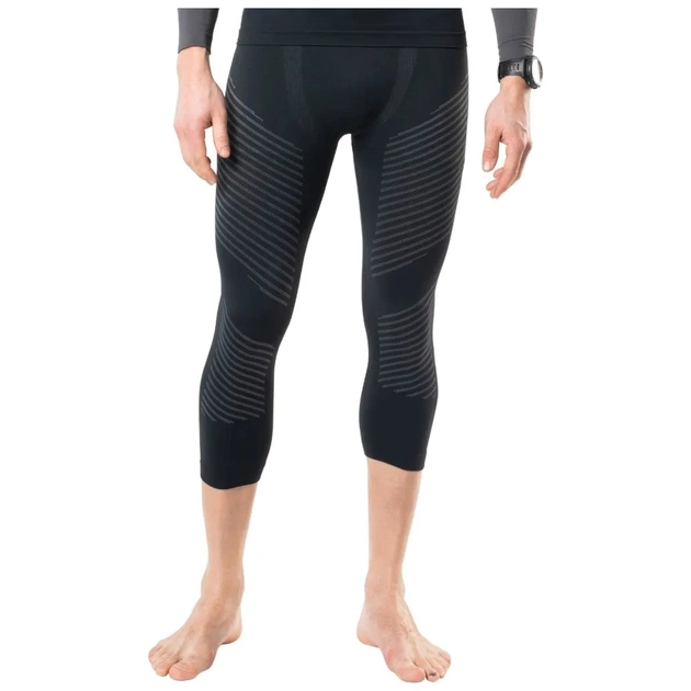 Термоштани Dynafit Speed Dryarn 3/4 Mns Tights 71060 0911 - 46/S - чорний (016.002.0718) - зображення 1