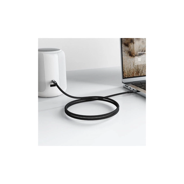 Кабель мультимедійний 3.5mm M to 3.5mm M 1.0m black Acefast (6974316285267) - picture 5